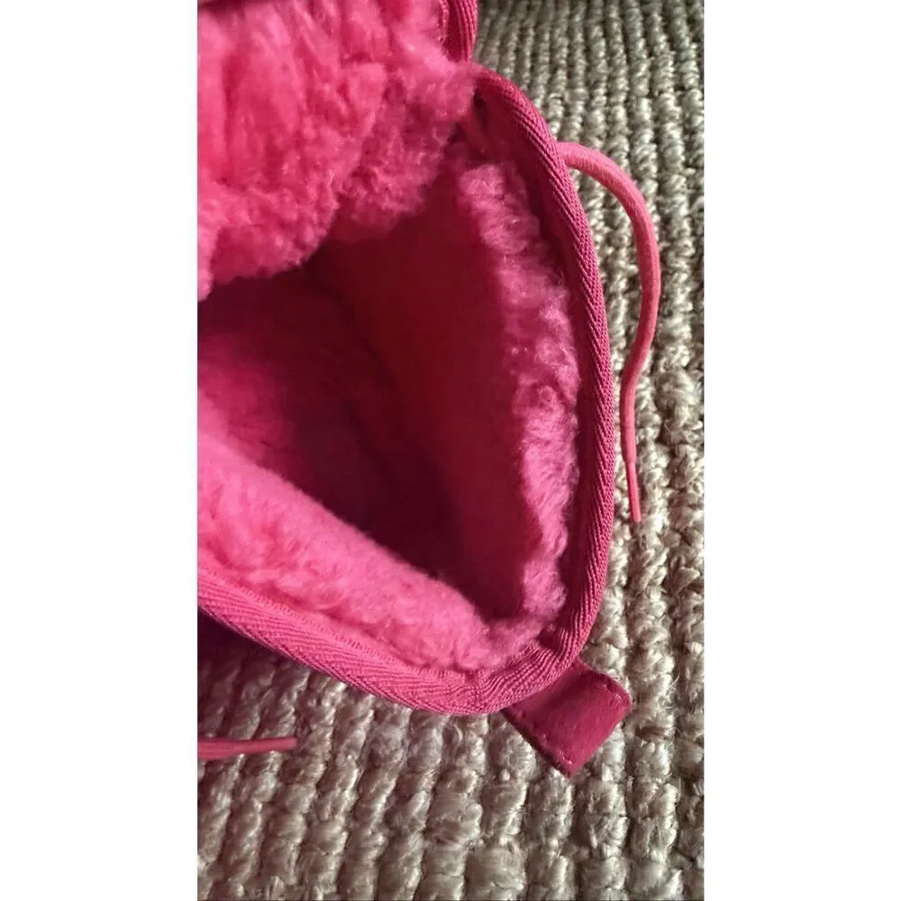 UGG Pink Neumel Boots Women’s Size 7 Shearling Lined Suede